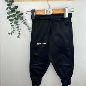 CCM Kids Black Sweatpants